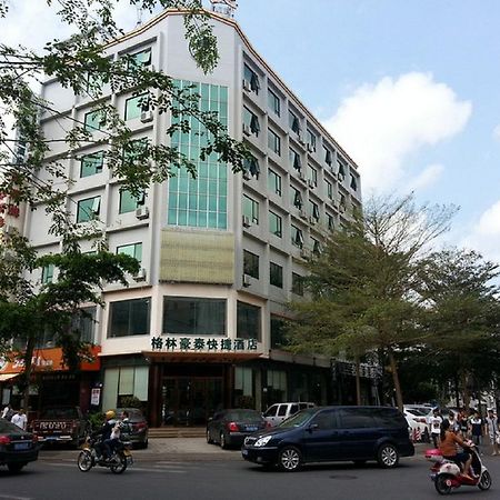 Greentree Inn Sanya He Ping Street Hotel Exterior foto